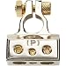 METRA Ltd PBT1P Metra: Bat Term/pos 2X4GA/1X8GA-PLAT