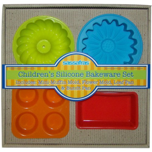 Sassafras 4 piece Silicone Baking Set