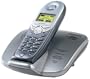 Siemens 4215 Gigaset 2.4 GHz DSS Expandable Cordless Phone (Silver and Black)