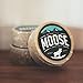 Moose Bay Rum Shaving Soap - Men’s Natural Shave Soap Refill for Your Classic Safety & Straight Razor Shaving Kit / Set - 4 Oz Puck Is a Great Traditional Alternative to Shave Cream & Gel - Vitamin E and Shea Butter Provide Pre-Shave Moisturization