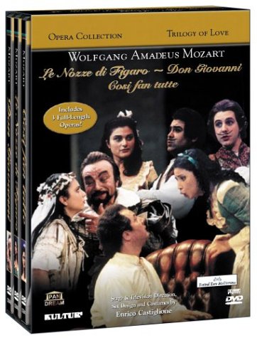 Review of Trilogy of Love - Cosi fan Tutte, Don Giovanni, Le Nozze di Figaro / Bruson, Gasdia, Panerai, Scalchi, Grimaldi, Fardilha, de Peppo, Novaro, Monti, Martinez, Teatro Argentina - Rome Online