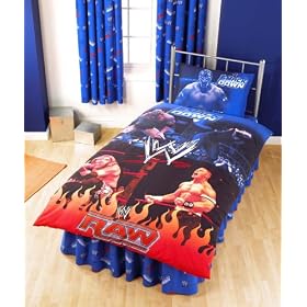 Zap WWE Raw vs Smackdown Duvet Set, Single 