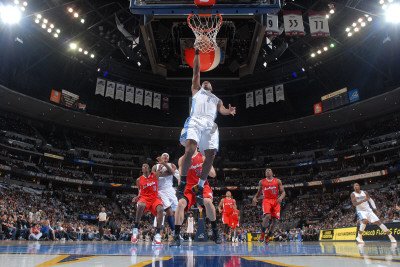 Los Angeles Clippers v Denver Nuggets: Chauncey Billups Photographic Poster Print by Garrett Ellwood, 36x24