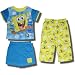 SpongeBob "This is What Happy Looks Like" 3 piece pajama set for toddler boys