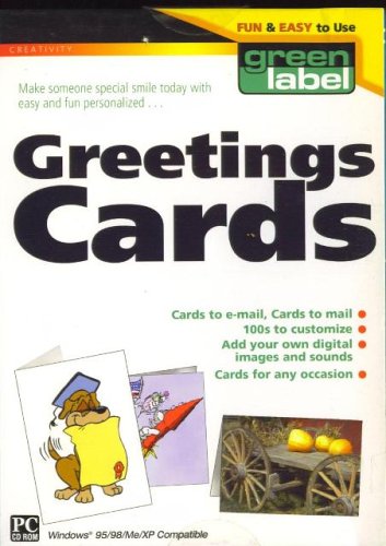 [CD-ROM] Greeting Cards from Green Label  PC Treasures