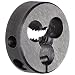 Union Butterfield 2010(UNC) Carbon Steel Round Threading Die, Uncoated (Bright) Finish, 13/16" OD, #12-24 Thread Size