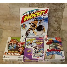 Backyard Sports Set: Baseball, Basketball, Hockey and Skateboarding
