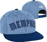 Memphis Grizzlies adidas Originals Light Blue Buzzer-Beater Flat Brim Snapback Adjustable Hat