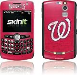 Skinit Washington Nationals - Solid Distressed Vinyl Skin for BlackBerry Curve 8330