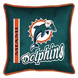 Miami Dolphins NFL Side Line Collection Toss Pillow (17x17)