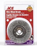 ACE WIRE WHEEL BRUSH 1/2-3/8 arbor hole