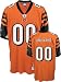 Cincinnati Bengals Personalized Authentic Orange Jersey - 56