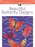 Creative Haven Beautiful Butterfly Designs Coloring Book (Creative Haven Coloring Books)