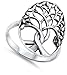 Tree of Life Branches Fashion Ring New .925 Sterling Silver Band Sizes 3-14