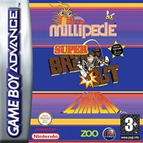 Superbreakout/Millepede/Lunar Landing (GBA)