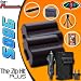 TheZipKit PLUS for Panasonic CGR-S006. Includes: Deluxe Accessory Case, Mini Tripod, 2 CGR-S006 1000mAh batteries, mini AC/DC Charger, Tripod, LCD Protector and more. Batteries made with Cells from Japan or USA! (NON OEM). Equivalent to the Panasonic CGR-S006A, CGR-S006A/1B, CGR-S006E Batteries. Compatible with Panasonic Lumix DMC-FZ35