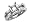 0.50 cts Baguette Diamonds Wedding Set in 14k White Gold Size 4 LIFETIME WARRANTEE