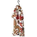 April Cornell Fantasia Ecru Waffleweave Tea Towel