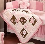 Petals 6-Piece Baby Crib Bedding Set