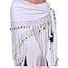 ZLTdream Women's Belly Dance triangler Hip Scarf With Coins