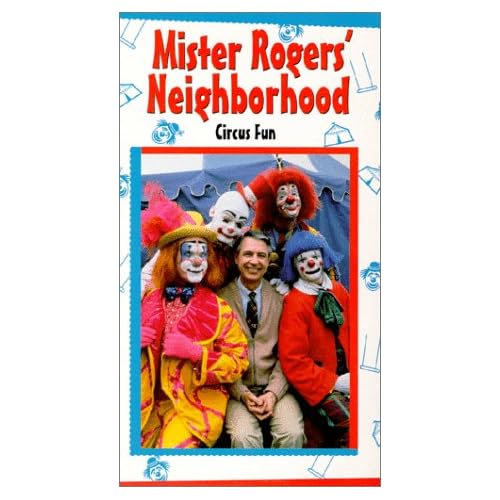 Mr Rogers Neighborhood Circus Fun [VHS] Fred Rogers
