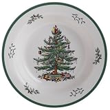 Spode Christmas Tree Serving Bowl Coupe