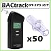 Bactrack BT-S75 Digital Portable Breathalyzer + 50 Pack Of Mouthpieces