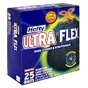 Hefty Ultra Flex Drawstring Large, 30 Gallon Trash Bags, Six - 25 Count Bags (150 Bags)