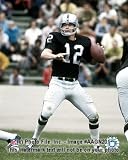 Ken Stabler Black Jersey 8x10 Color Photo