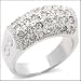 Jewelry - Pave Clear Swarovski Ring