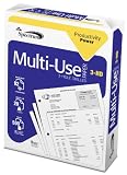 GP Spectrum MultiUse Paper, 8.5 x 11 Inches Letter Size, 3 Hole Drilled, 92 Bright White, 20 Lb, Ream of 500 Sheets (999813R)