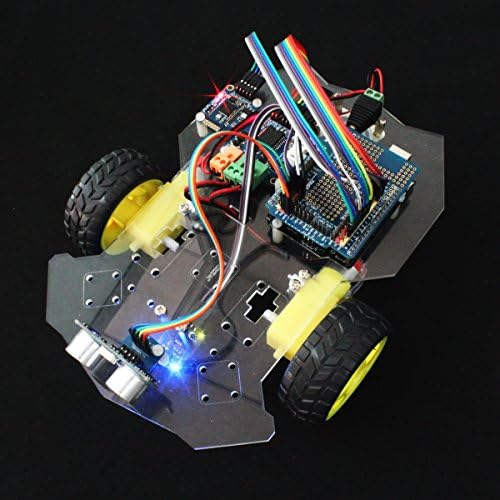 2-wheel Robot Smart Car Chassis Kits with Bluetooth Controlled for Arduino
