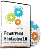 PowerPoint Baukasten 2.0 - Präsentationen fertig in Minuten -- Mit über 6000 PowerPoint Vorlagen für Business, Kommunikation, Marketing, Vertrieb, Verkauf, Sales, Manager, Redner, Speaker, Personal, Teams, Vorträge, etc.
