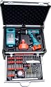 MAKITA 8270DWAETC Akku-Schlagbohrer-Set im Alukoffer