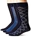 Dockers Men's Herringbone Dress Socks, Navy (4 Pairs), Shoe Size: 6-12