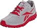 Reebok Women’s Realflex Review Running Shoe,Steel/Overtly Pink,8 M US