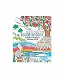 International Arrivals Coloring Book, Beach Bums, 32 Pages, 9