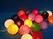 Funny Mix Cotton Ball Patio Party String Lights (20/set)