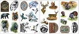 RoomMates RMK1071SCS Wildlife Medley Peel & Stick Appliques