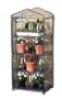 Taylor Precision Green Living Tower Greenhouse with Digital Thermometer and Hydrometer Plus Watering Station