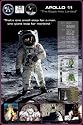 Posters: Astronauts Poster - Apollo 11, First Man On The Moon (36 x 24 inches)