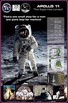 Posters: Astronauts Poster - Apollo 11, First Man On The Moon (36 x 24 inches)