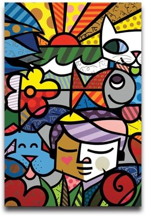 Britto Romero Pop Art Pattern Custom Poster 20*30