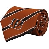 Cincinnati Bengals NFL "Woven Poly 1" Mens Tie (100% Polyester)