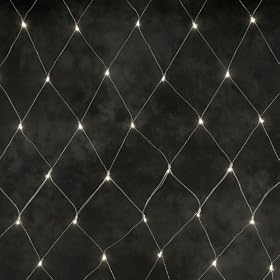 KON24V 4613-103: LED Net in Warm White, Transparent Cable - 24V Extendable system - indoor/outdoor
