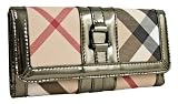 Apparel : Burberry PVC Coated Canvas Nickel Leather Envelope Wallet 3338577