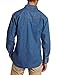 Key Apparel Men's Big & Tall Long Sleeve Western Snap Denim Shirt