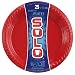 Solo  7 Inch Plate, Red (Pack of 250)