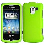 Neon Green Hard Case Cover for LG Enlighten VS700