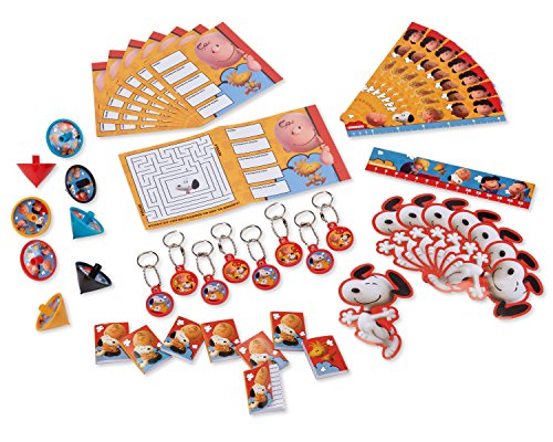 Peanuts Movie Party Favor Pack American Greetings 48 pieces mega mix (Discontinued by manufacturer)